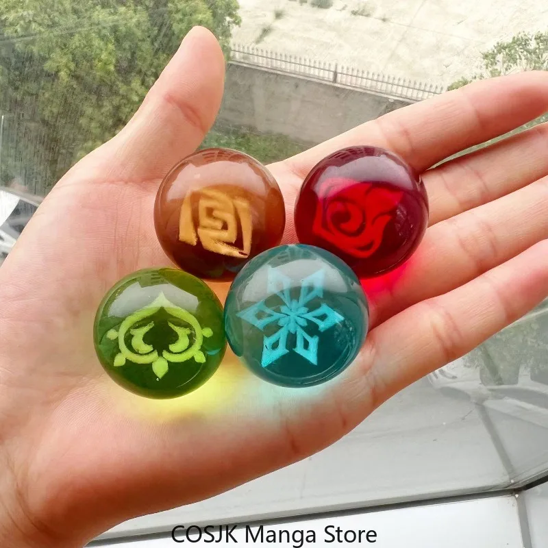 Lighting Decoration Ideas - Game Genshin Impact Elementen Glazen Bal