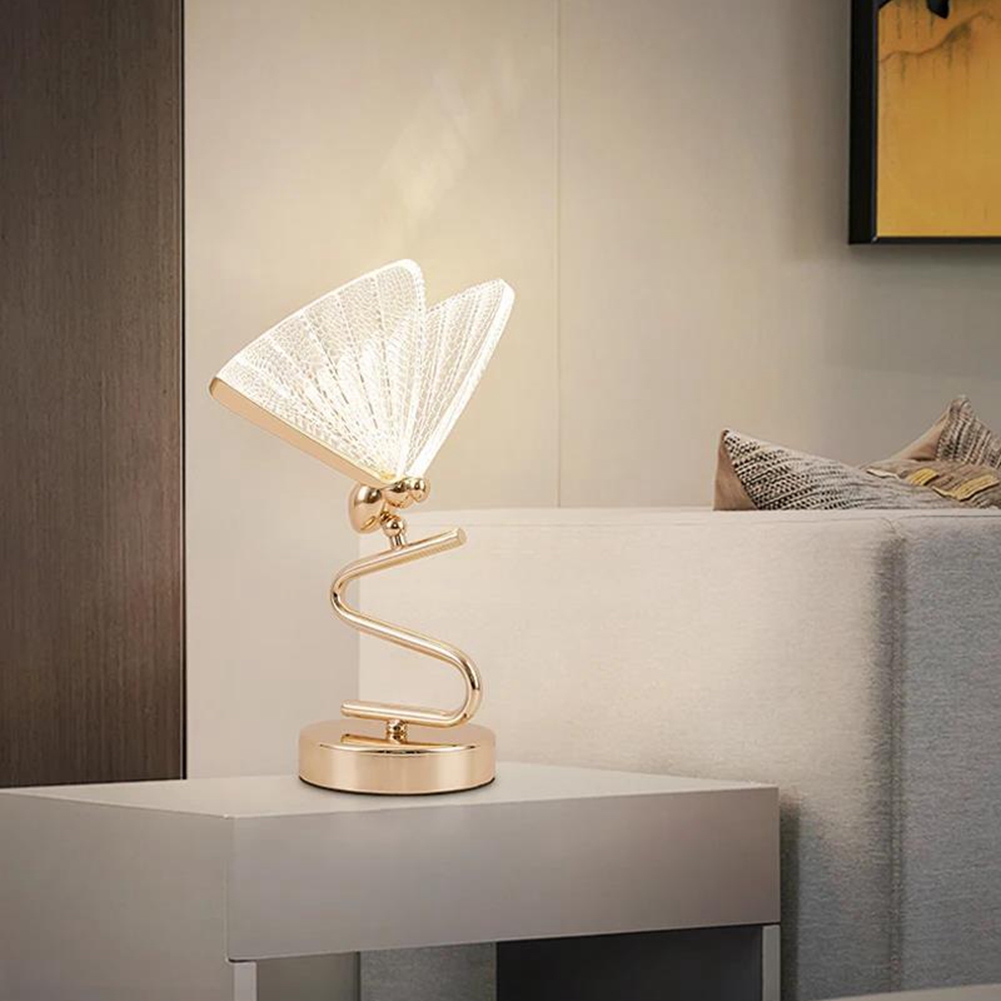 Lighting Decor Bedroom - 【~ Nieuw FDDT】Decoratieve vlinderlamp, 6W LED-bureaulamp