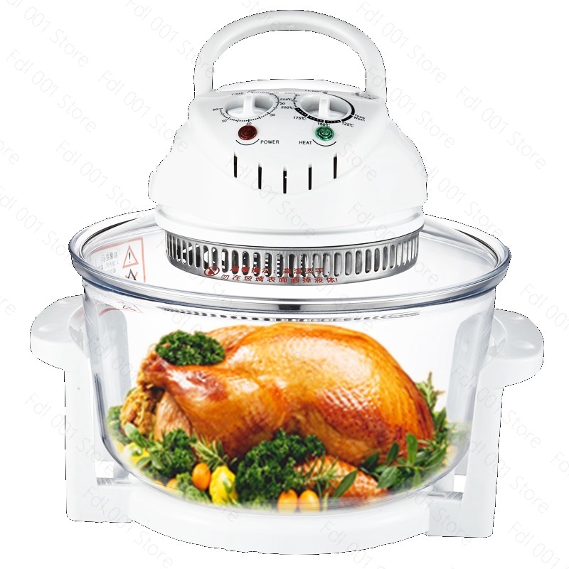 Glazen Airfryer Lichtgolfoven  - Lighting Visual recensie en prijs