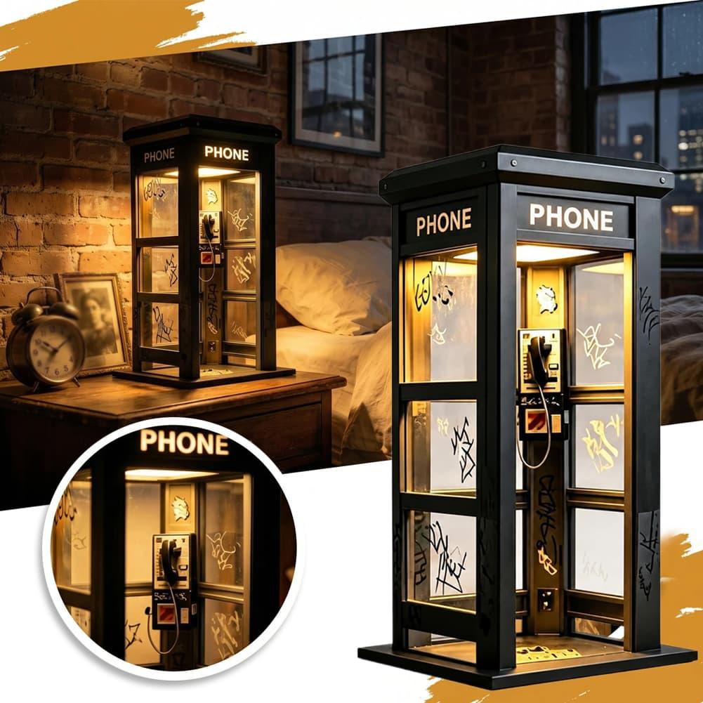 Retro Graffiti Telefooncel Taf - Lighting Decoration Ideas recensie en prijs