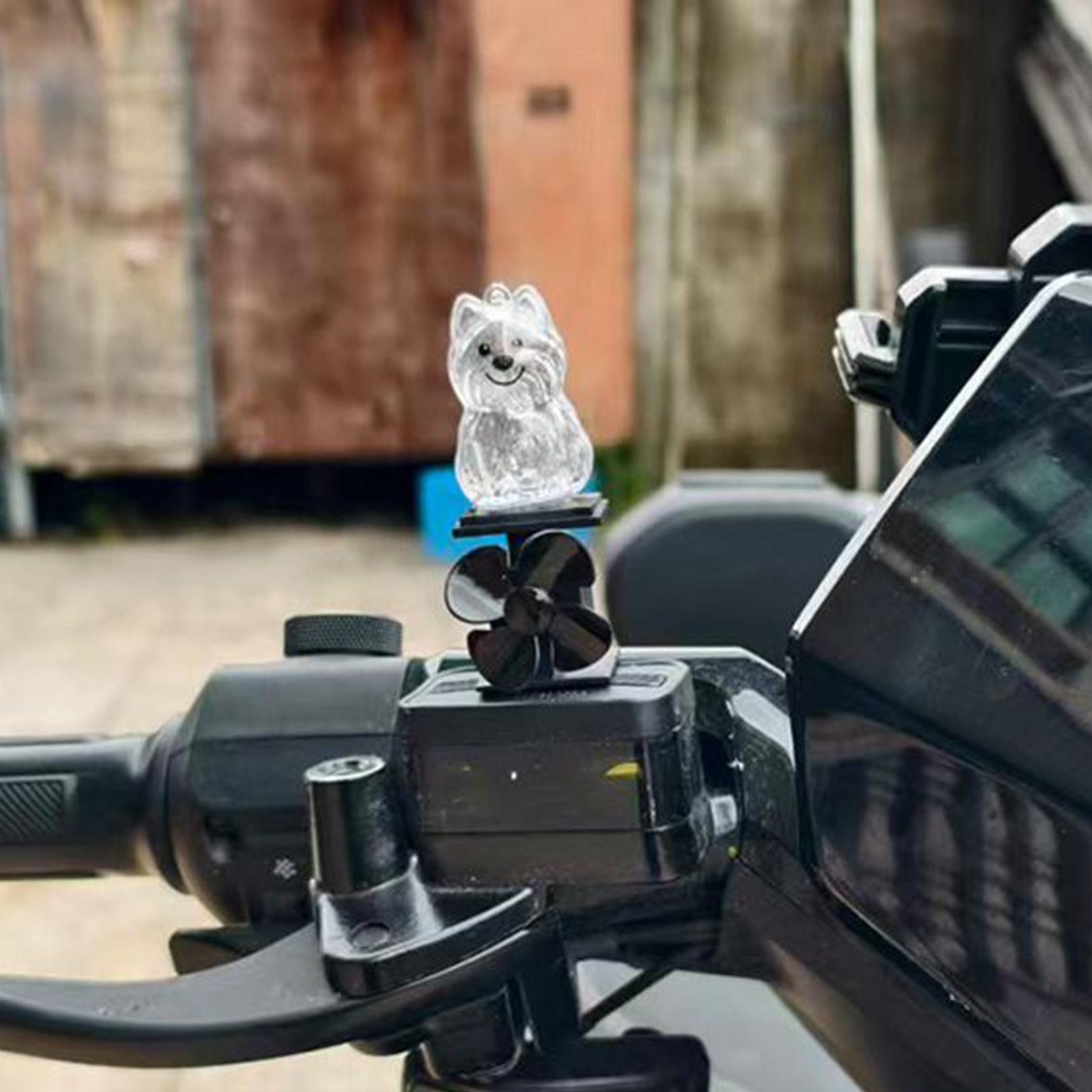Hond standbeeld motorfiets opl - Up Lighting Decor recensie en prijs