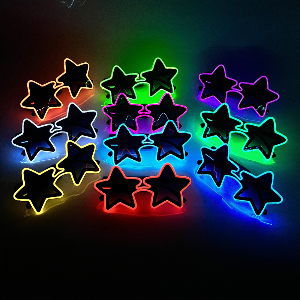 Stervorm LED-gloeiende bril Dr - Lighting Visual recensie en prijs