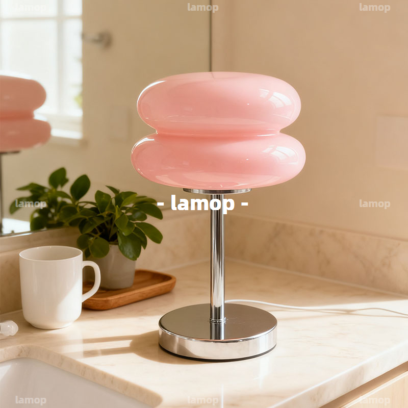 Crème Retro Nachtkastje Lamp M - Lighting Decor Bedroom recensie en prijs