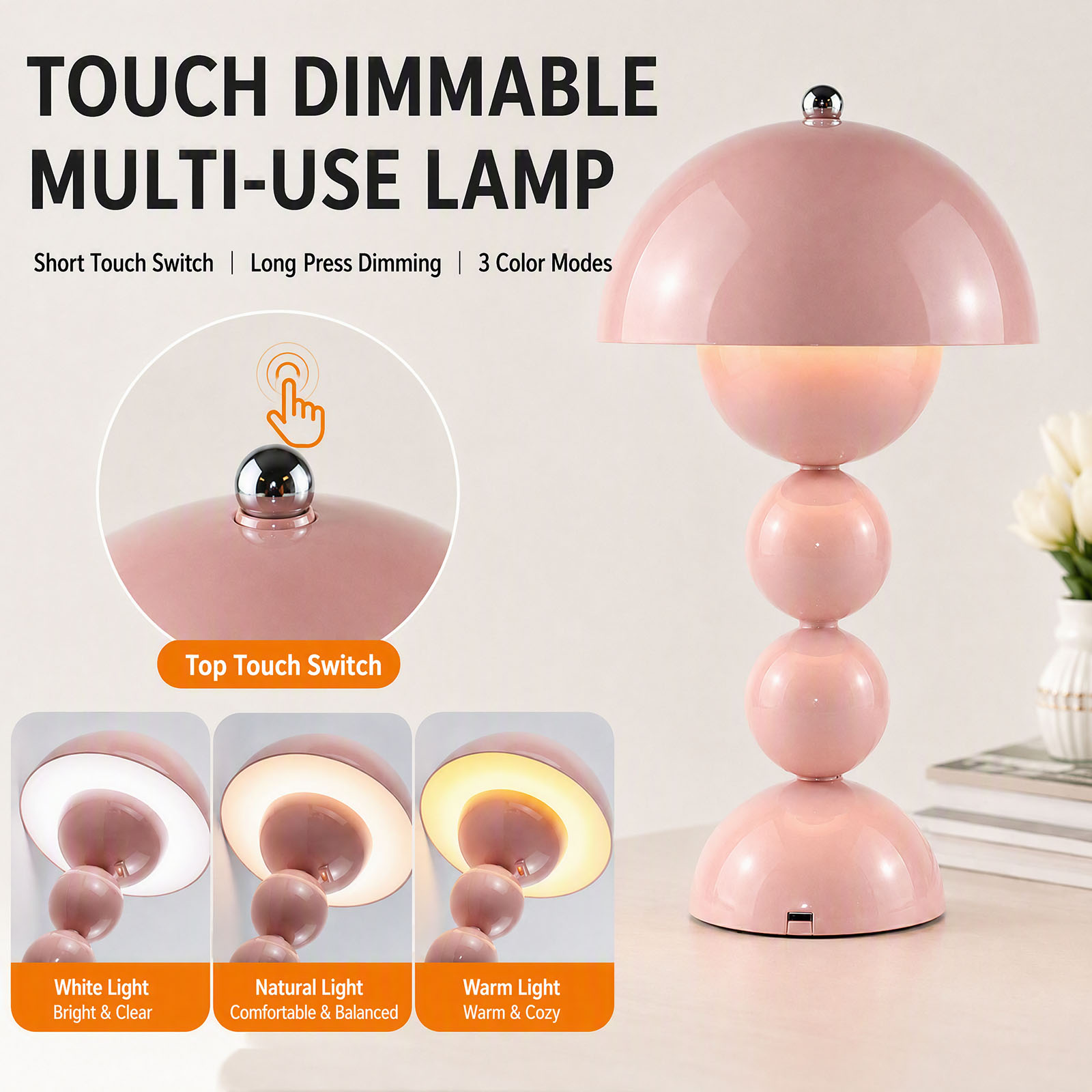 Vintage paddenstoel tafellamp  - Lighting Decor Bedroom recensie en prijs