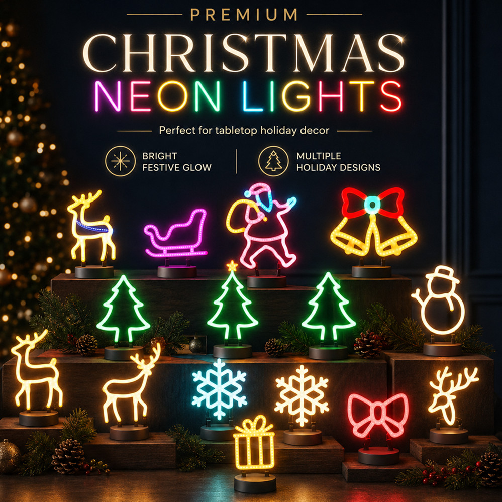 Kerstdecoratie LED Neon Licht  - Lighting Christmas Decor recensie en prijs