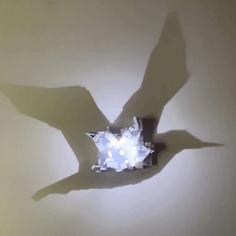 Dropshipping 3D Licht Schaduw  - Lighting Decor Bedroom recensie en prijs