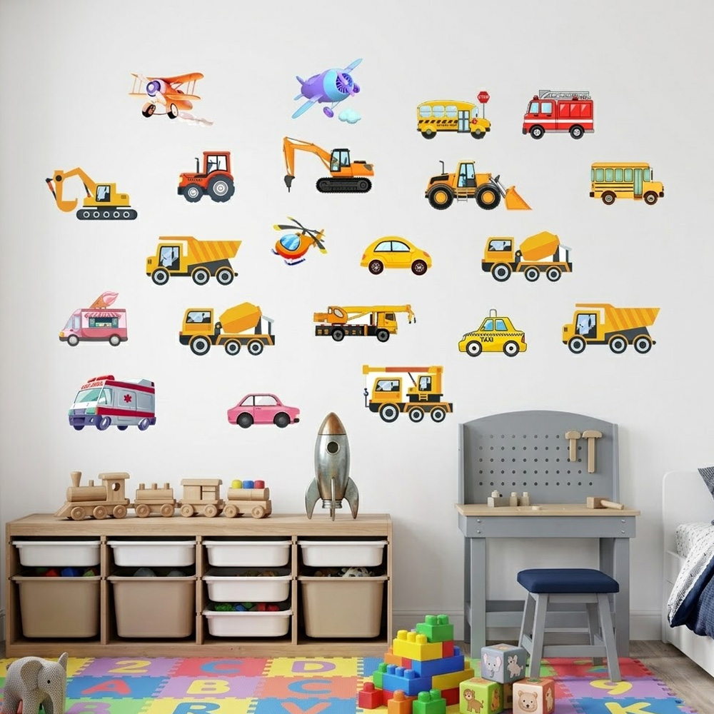 Lichtgevende auto wandsticker  - Lighting Mcqueen Bedroom Decor recensie en prijs