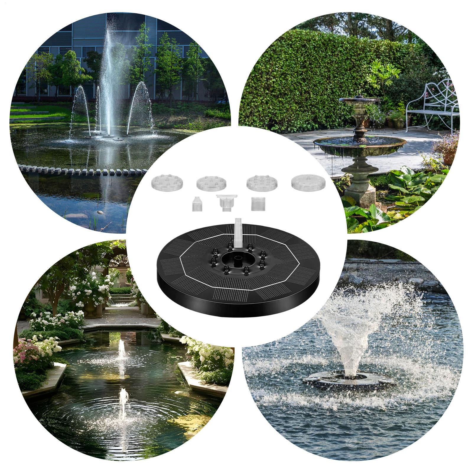 Fonteinpomp op zonne-energie,  - Up Lighting Decor recensie en prijs