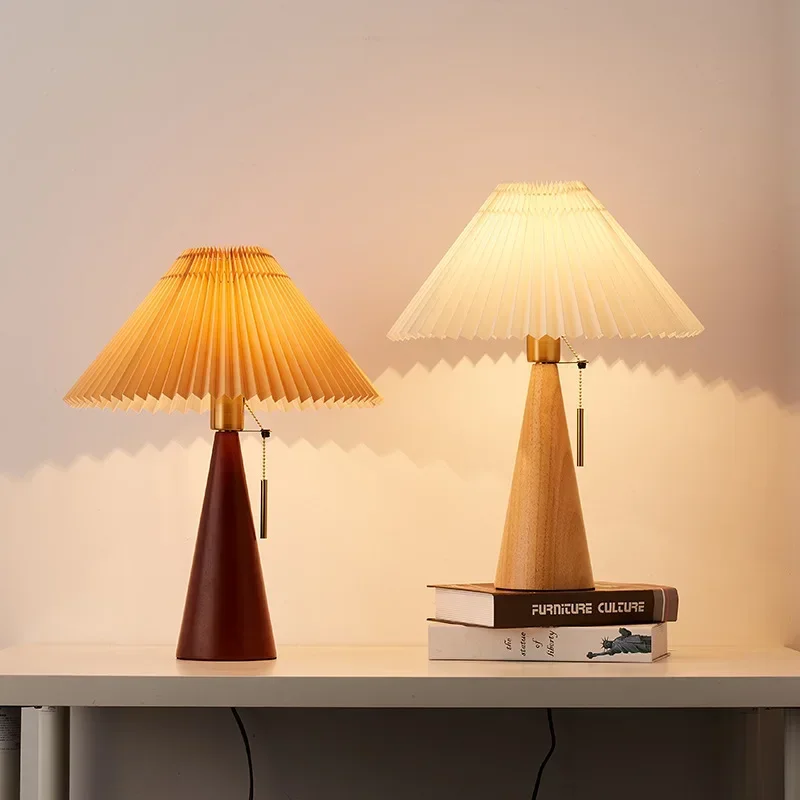 Retro geplooide tafellamp Scan - Lighting Decor Bedroom recensie en prijs