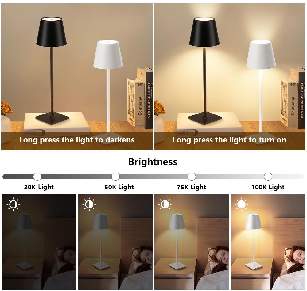 LED Oplaadbare bureaulamp Draa - Lighting Decor Bedroom recensie en prijs